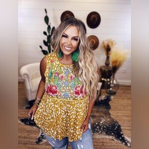 Moment of Trust Top - Mustard